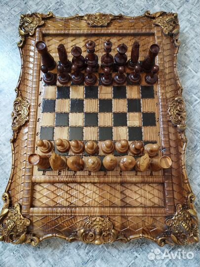 Шахматы ручной работы