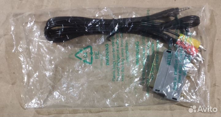 Переходник со scart на RCA или S-Video