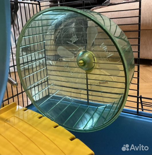 Клетка для хомяка большая с трубами