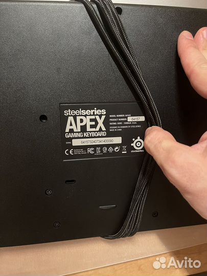 Игровая клавиатура apex steelseries