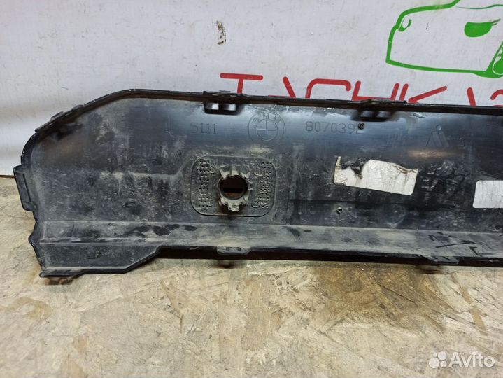 Накладка переднего бампера BMW X3 G01 M-pack