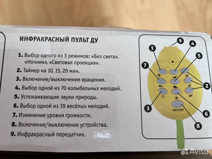 Мобиль, музыкальная карусель с проектом новая