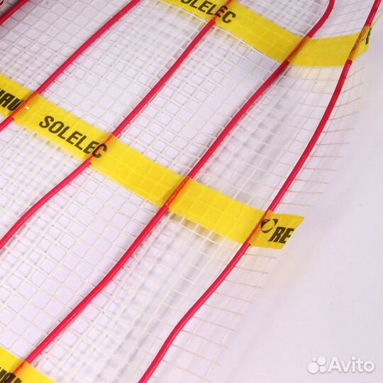 Мат греющий двужильный 160Вт/м2 на полимерной сетк