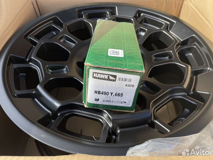 Колодки Hawk для Toyota LC Prado 120 150 Hilux