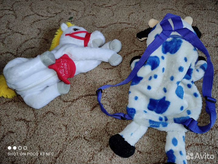 Рюкзак детский, на замке игрушки