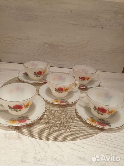 Кофейная пара и конфетница