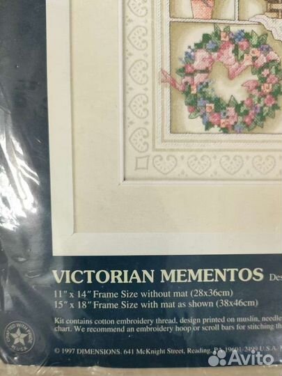 Dimensions Sunset 13092 печатный крест