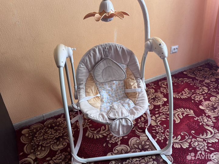 Детские электронные качели