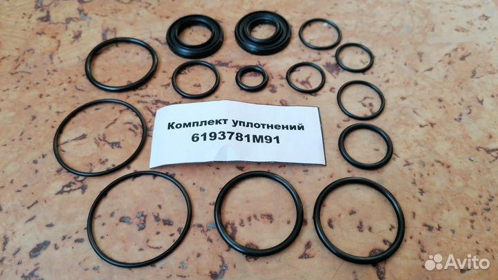 Ремкомплект секции распределителя (16 шт) Terex