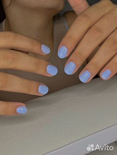 Маникюр наращивание ногтей