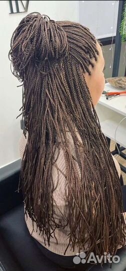 Плетение афрокосичек