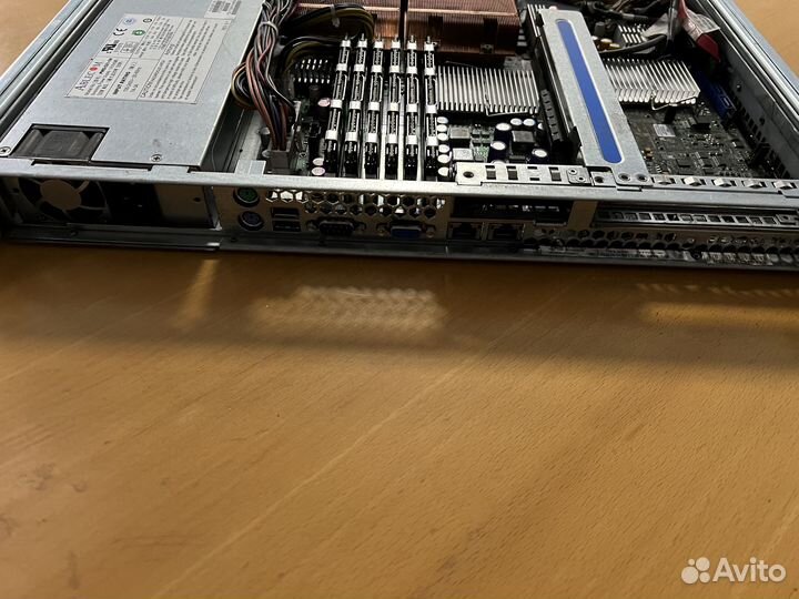 Сервер двухпроцессорный на Intel Xeon E5405