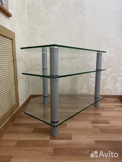 Стеклянная тумба