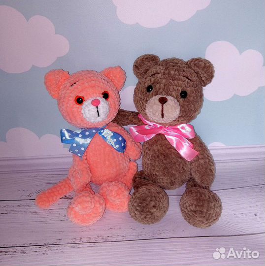 Вязаные игрушки ручной работы на заказ