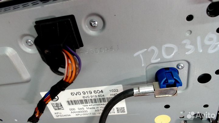 Магнитола Skoda Fabia, 2015