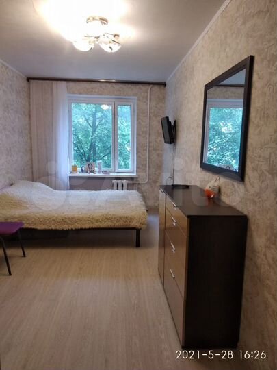 Комната 14 м² в 2-к., 4/5 эт.