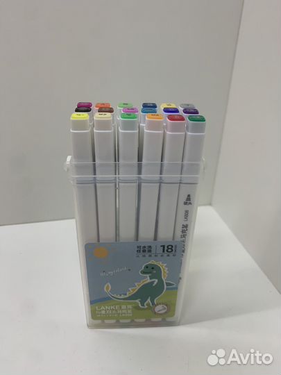 Маркеры для скетчинга 18 штук
