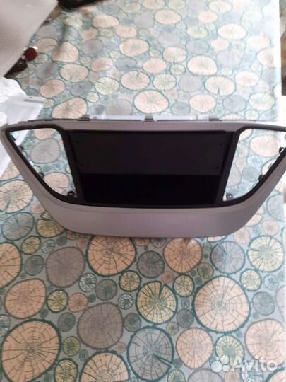 Рамка магнитолы Солярис 2