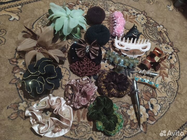 Заколки для волос разные, 3 фото