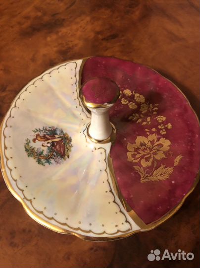 Фарфоровая вазочка Англия ручной работ