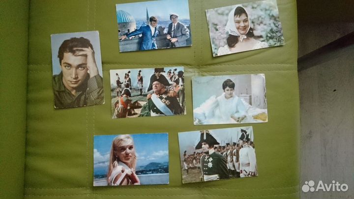 Открытки: артисты, советское кино