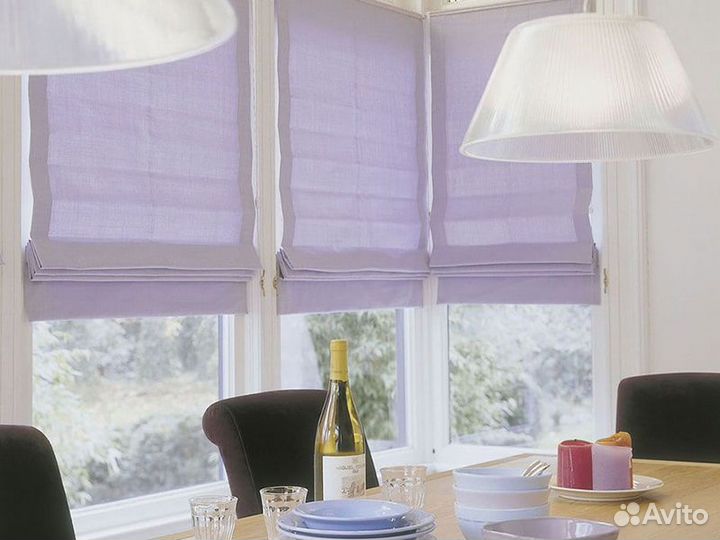 Римские шторы Янтарный