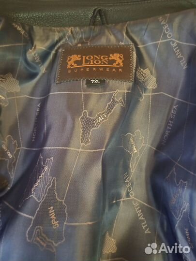 Куртка мужская кожаная