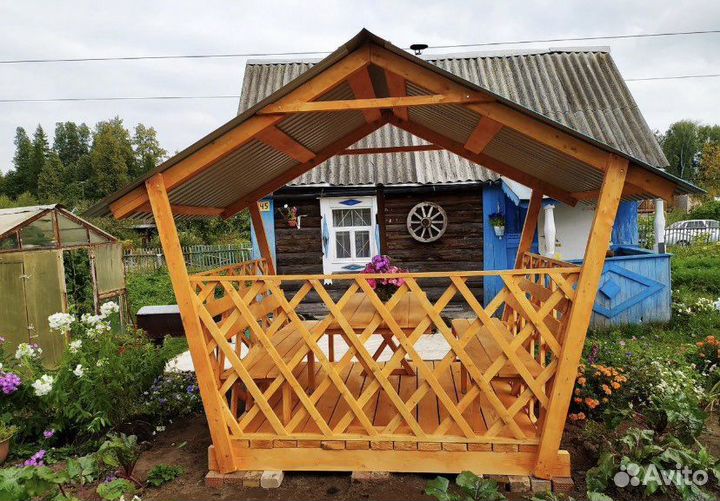 Беседка для дачи