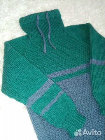 Джемпер ручная вязка