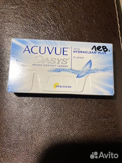 Контактные линзы (новые, упаковка не вскрытая)