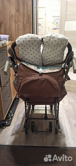 Санки коляска nika kids