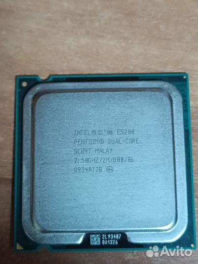 Процессоры intel pentium и celeron