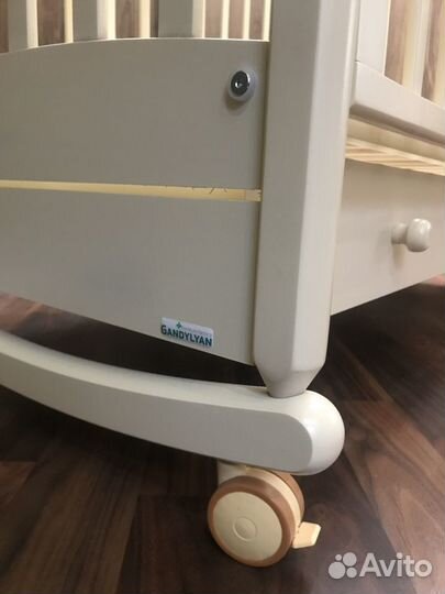Детская кроватка Дашенька Гандылян + матрас Plitex