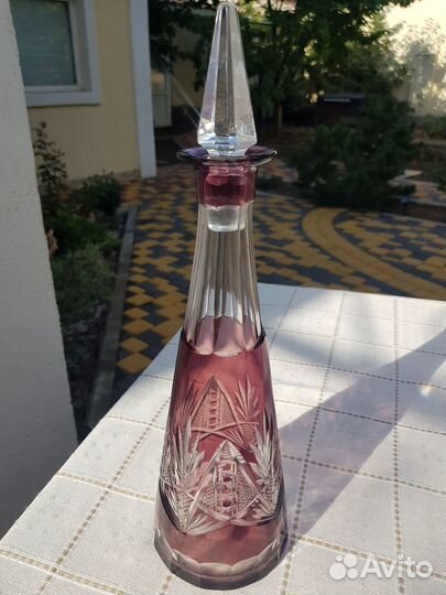 Графин хрустальный СССР