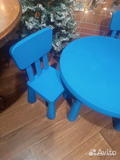 Стол и стулья IKEA mammut