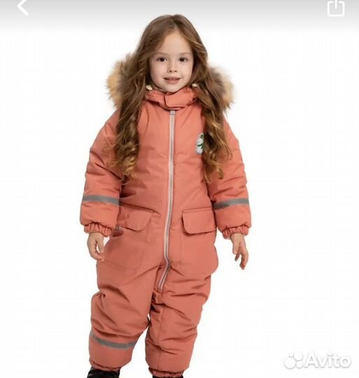 Зимний комбинезон для девочки