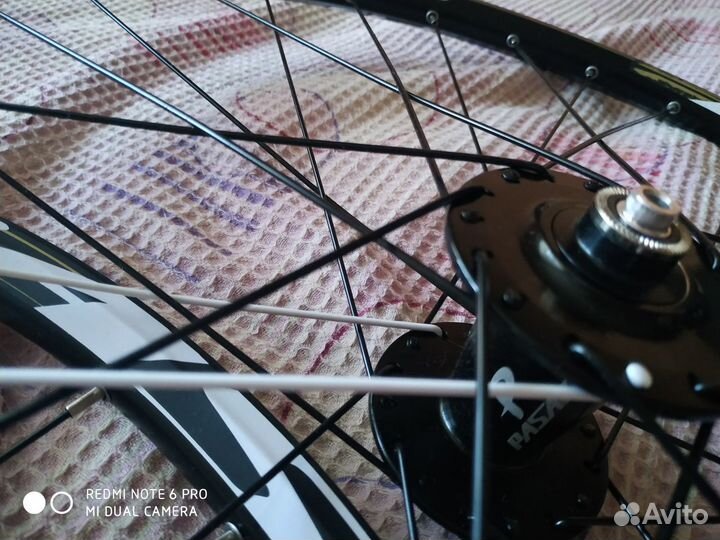 Колёса(велсет) новые 26 дюймов на промах и 2 спицы