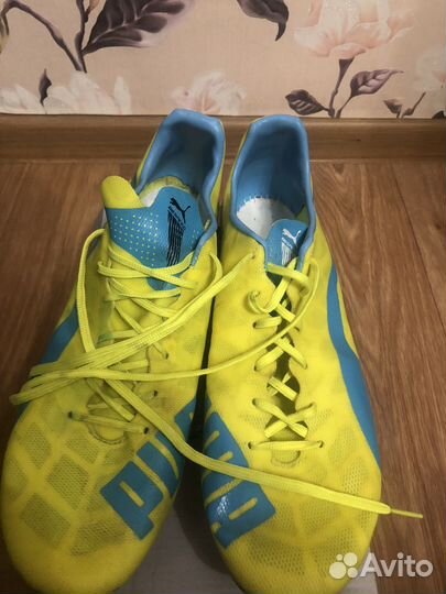 Футбольные бутсы puma evoSpeed
