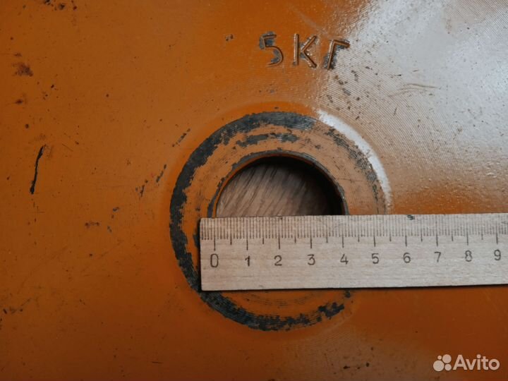 Блины для штанги 5 кг 2 шт