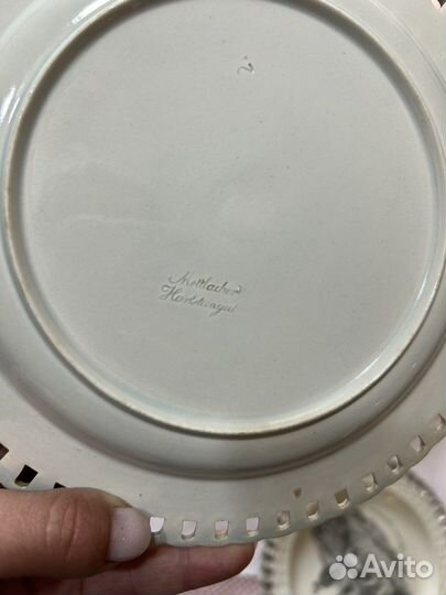 Тарелки винтаж охота