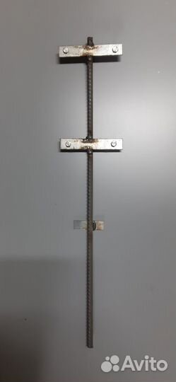 Крепление шиферных полос для грядок