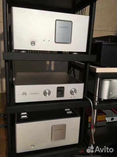 2шт. Luxman M-800A + пред. Luxman c800f