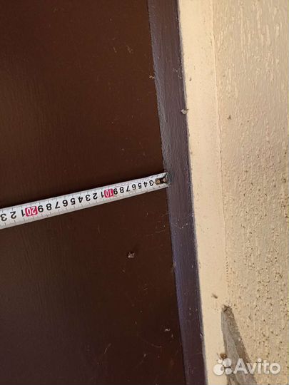 Металлическая дверь бу 80/ 200