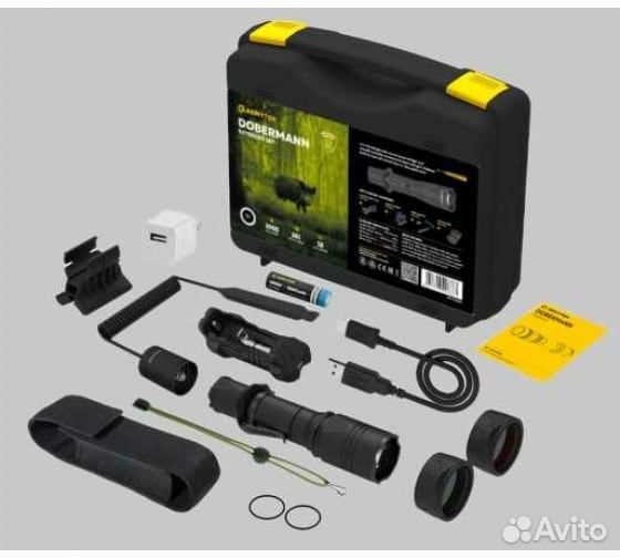 Охотничий набор Armytek Dobermann Extended Set Whi