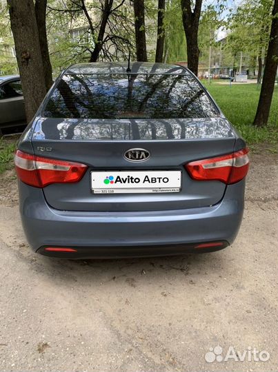 Kia Rio 1.6 МТ, 2012, 123 000 км