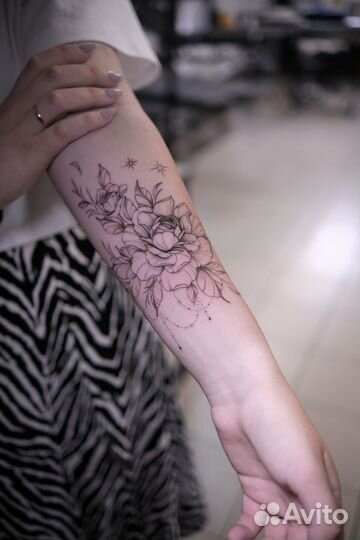 Тату Волгоград, перекрытие старых татуировок