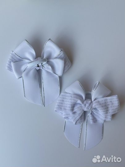 Бантики для волос ручной работы