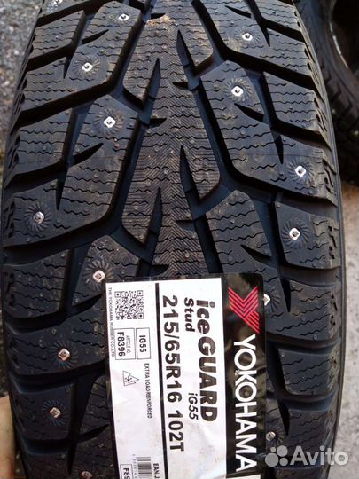 Yokohama Ice Guard Stud IG55 215/65 R16