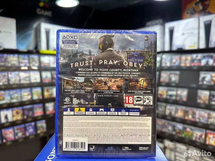 Игры для PS4: Far Cry 5 (Русская версия)