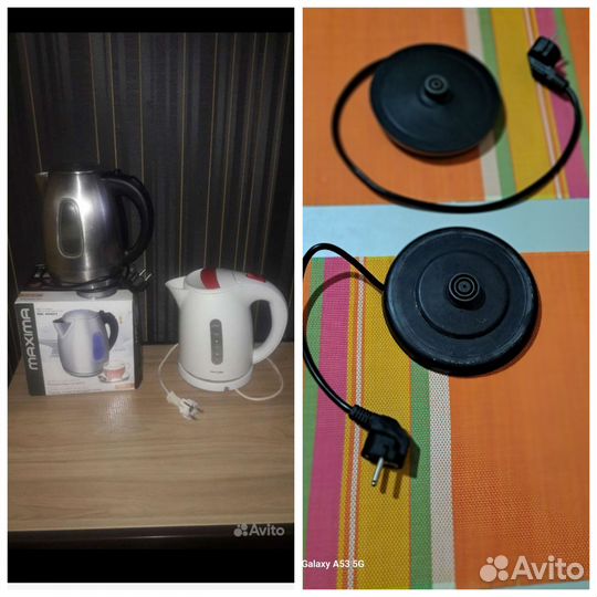 Электрочайники, требующие ремонт., нерабочие